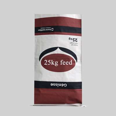 Made in China organic cattle feed package bags 25kg 40kg