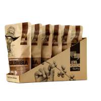 50g Custom Stand Up Foil Brown Kraft Paper Zip Lock Tea Bag