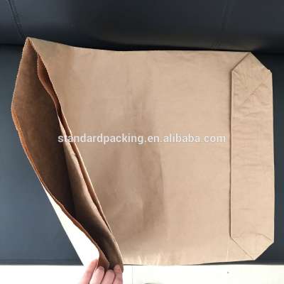 15kg double layer kraft paper bag for charcoal