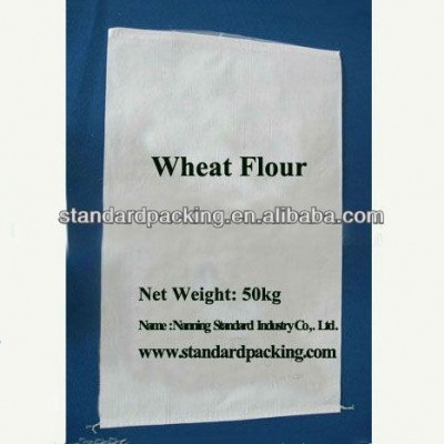 pp woven wheat flour bag size 50kg