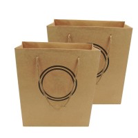 Simple Kraft Laminated PP Woven Shopping Bag Made In Vietnam